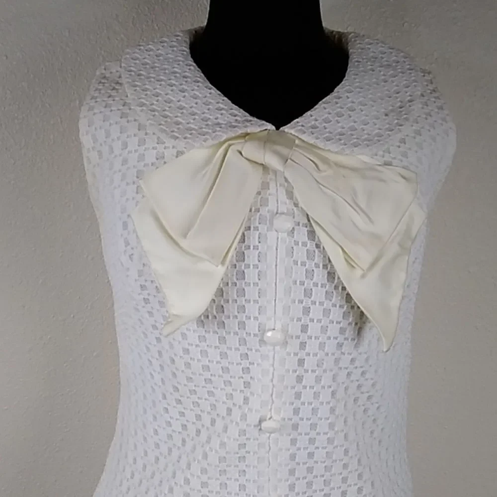 Vintage 50s 60s Handmade Women Dress Size Appropriate S - Picture 2 of 9